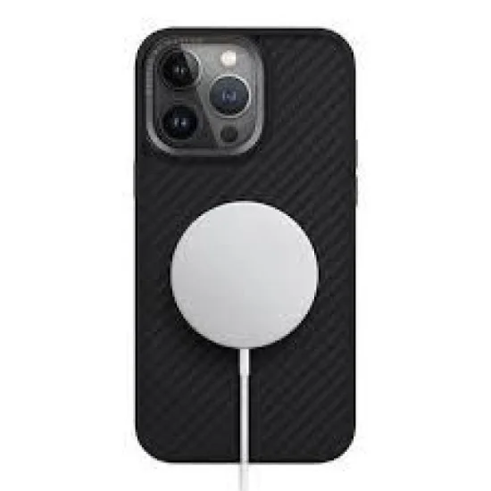 Cover Iphone 15 Pro Magclick Charging Keva Uniq - Carbon (Black)